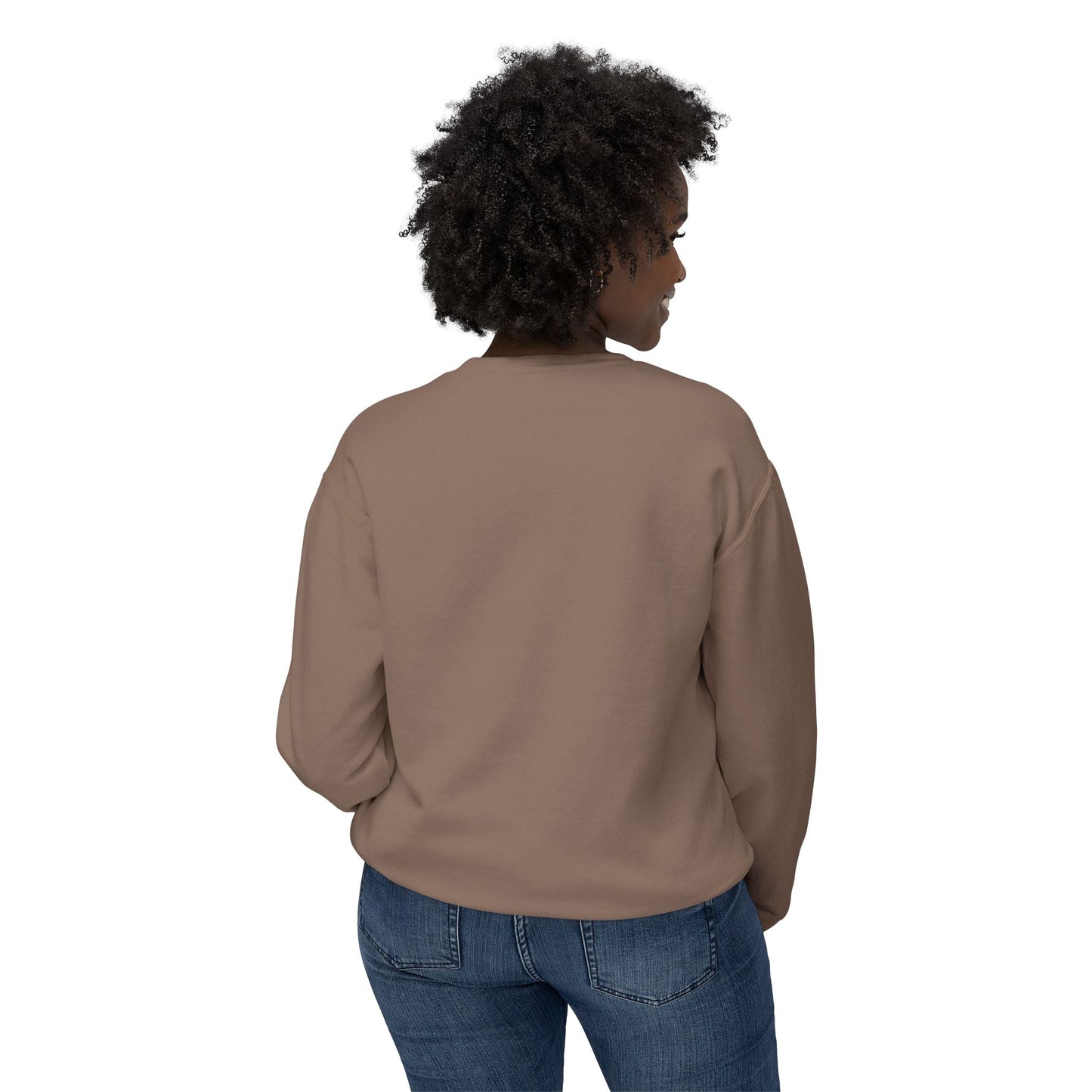 Jehovah Nissi Unisex Lightweight Crewneck Sweatshirt - Faith-Inspired Comfort